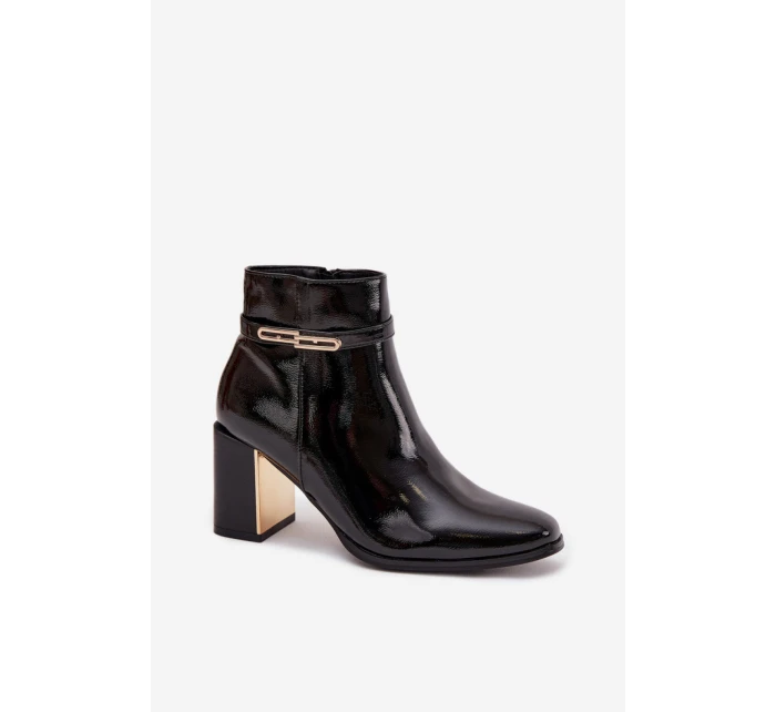 Boty na podpatku  model 220691 Step in style