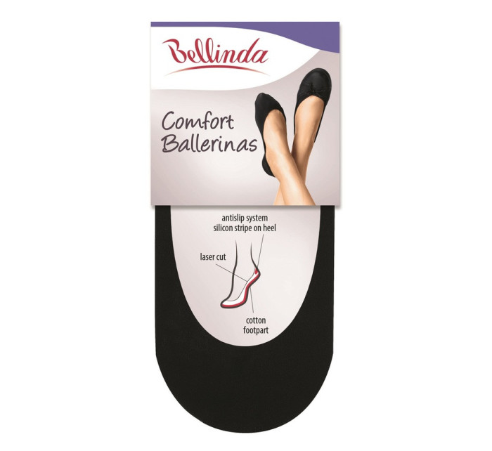 Balerínkové ponožky COMFORT BALLERINAS - BELLINDA - tělová
