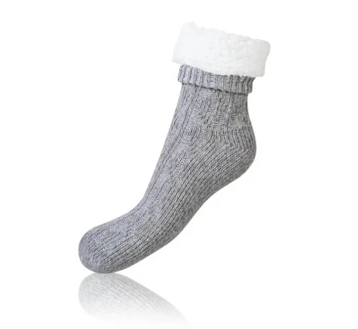 Extrémně teplé ponožky EXTRA WARM SOCKS - BELLINDA - světle růžová