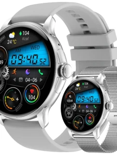 Dámské chytré hodinky  SILVER Náramek + řemínek model 21806367 - RUBICON