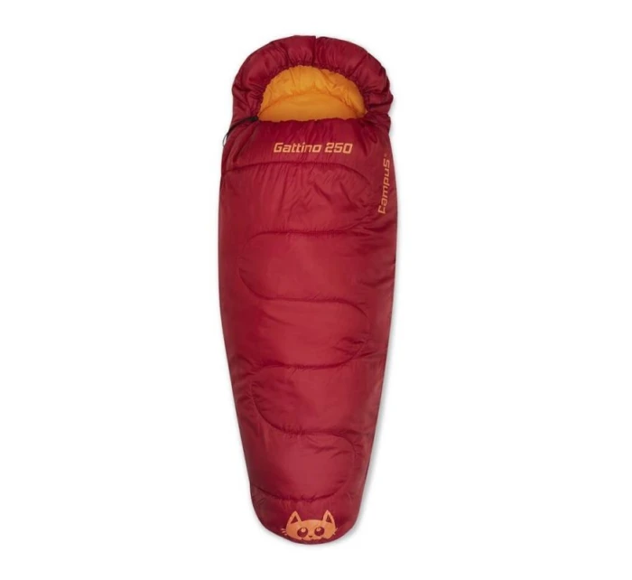 Campus Gattino 250 Dětský mumiový spací pytel Hiking Right Red/Orange Campus Gattino 250 Dětský mumiový spací pytel Hiking Right Red/Orange