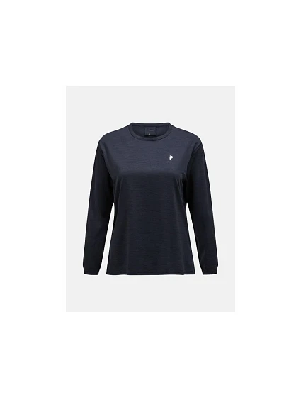 Tričko PEAK PERFORMANCE Trail Longsleeve Women, černé Tričko PEAK PERFORMANCE Trail Longsleeve Women, černé