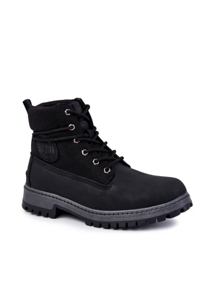 Pánské boty Memory Foam Big Star model 21601657 Černá - Big Star Shoes