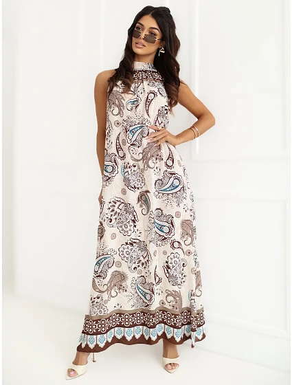 Šaty IR SK LD2571 2.02 hnědá