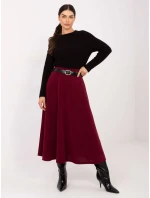 Spódnica IT SD model 21791047 bordowy - FPrice