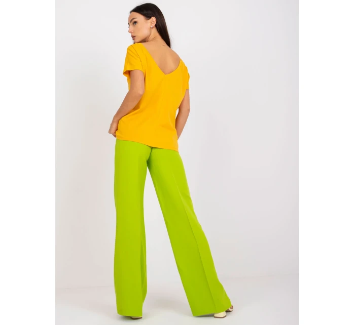 Tričko RV TS 4662.86 tmavě žlutá