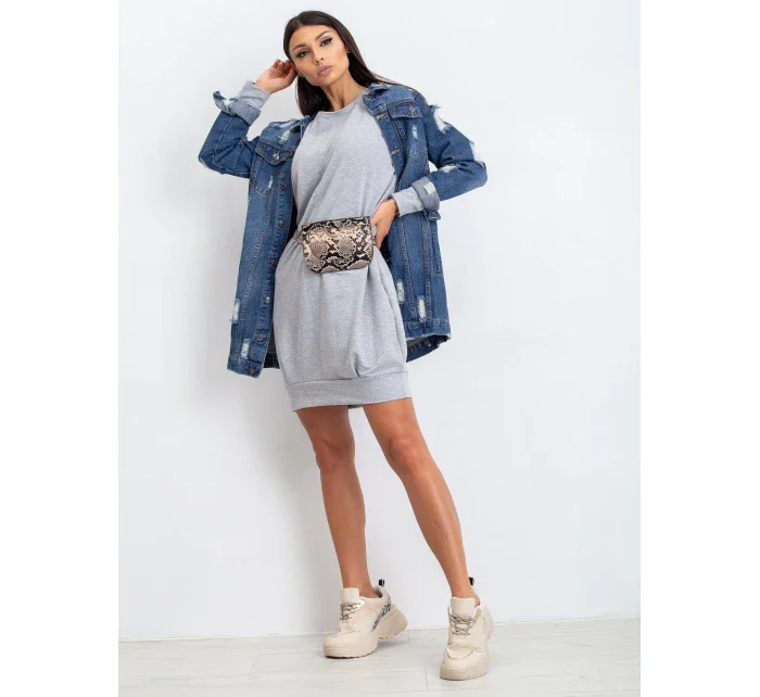 Šaty RV TU 5184.93P šedá