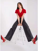 Tričko TW TS 1002.28X tmavě červená