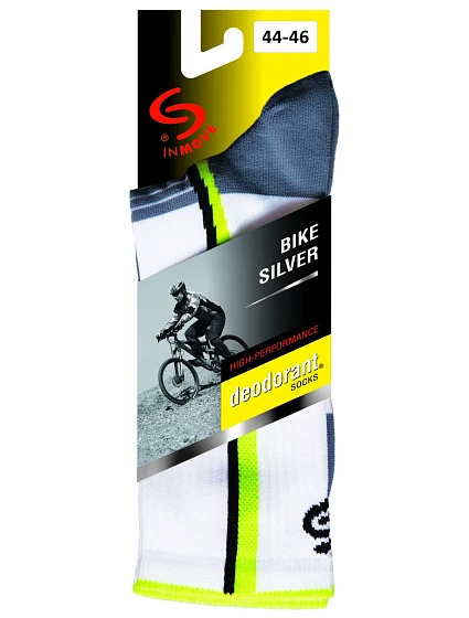 Sportovní ponožky BIKE SILVER model 2985077 - JJW INMOVE