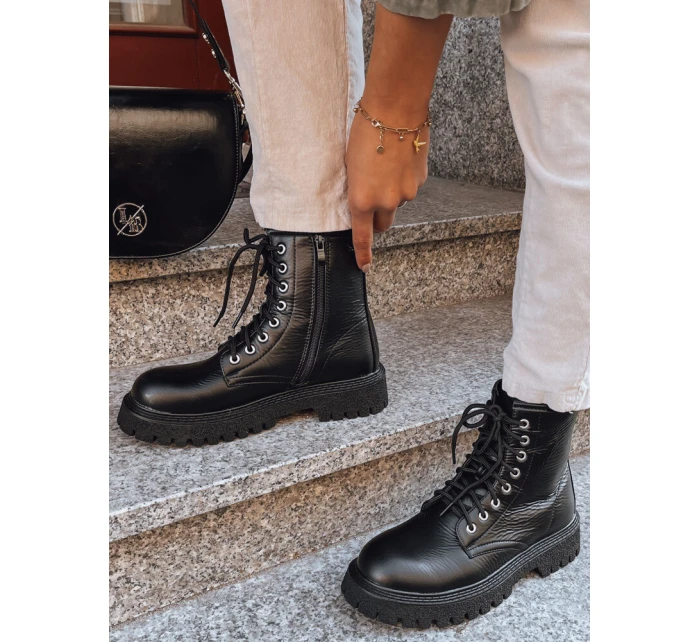 Dámské kozačky black Dstreet model 21971412 - FashionStreet