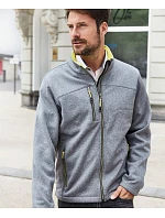 JN Pánská 2vrstvá melanžová softshell bunda 02. dark model 22530663 - Daiber JN Pánská 2vrstvá melanžová softshell bunda 02. dark model 22530663 - Daiber