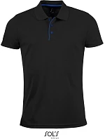 SOL'S Men Pánské piqué sportovní polo black model 22522519 SOL'S Men Pánské piqué sportovní polo black model 22522519