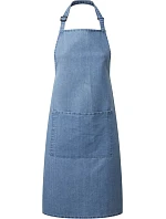 Premier PR 154 Zástěra s laclem a kapsou na břiše "Colours" 39.0154 blue denim Premier PR 154 Zástěra s laclem a kapsou na břiše "Colours" 39.0154 blue denim