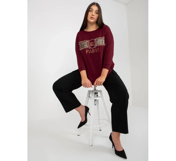 Halenka VI BZ 2901.49P tmavě fialová