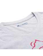 Dámské bavlněné triko ALPINE PRO BOLENA white varianta pb