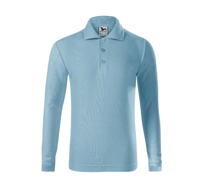 Dětská polokošile Pique LS (modrá) Dětská polokošile Pique LS (modrá)