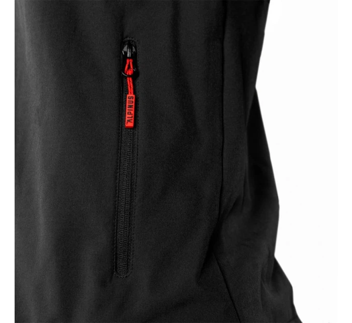 Alpinus Stenshuvud softshellová bunda černá BR43371 pánské