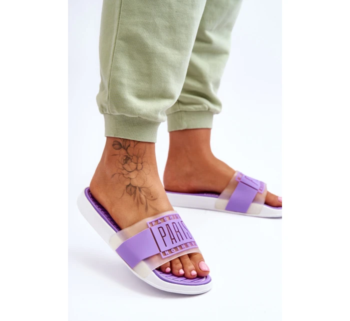 Dámské sportovní pantofle fialový model 21618892 - Boto Dámské sportovní pantofle fialový model 21618892 - Boto