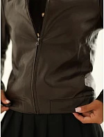 Kurtka IR KR model 22284365 ciemny brązowy - FPrice Kurtka IR KR model 22284365 ciemny brązowy - FPrice