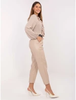 Spodnie IT SP model 21426982 beżowy - FPrice Spodnie IT SP model 21426982 beżowy - FPrice