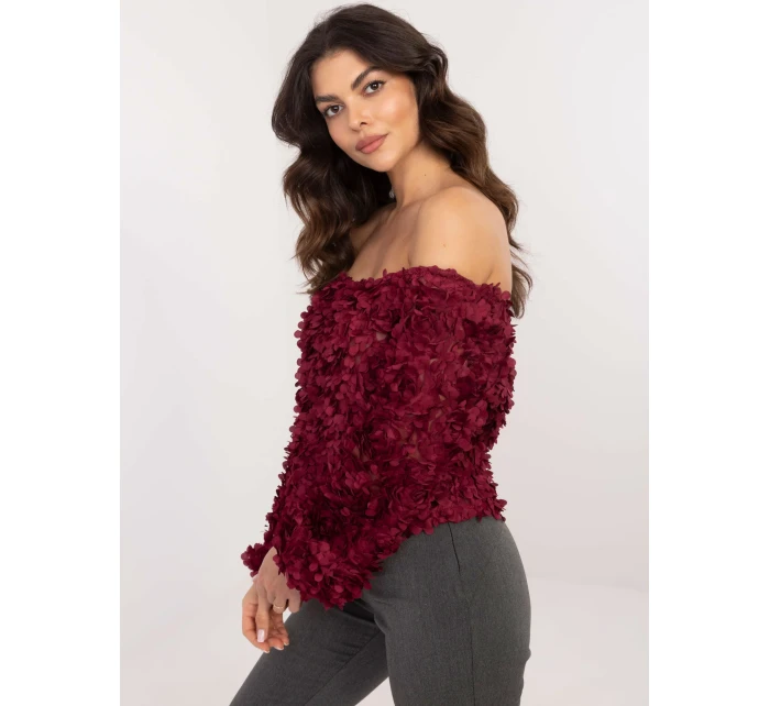 Halenka MI BZ model 20686299 bordó - FPrice