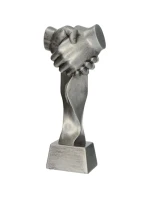 Odlévaná figurka - podání ruky Odlévaná figurka - podání ruky