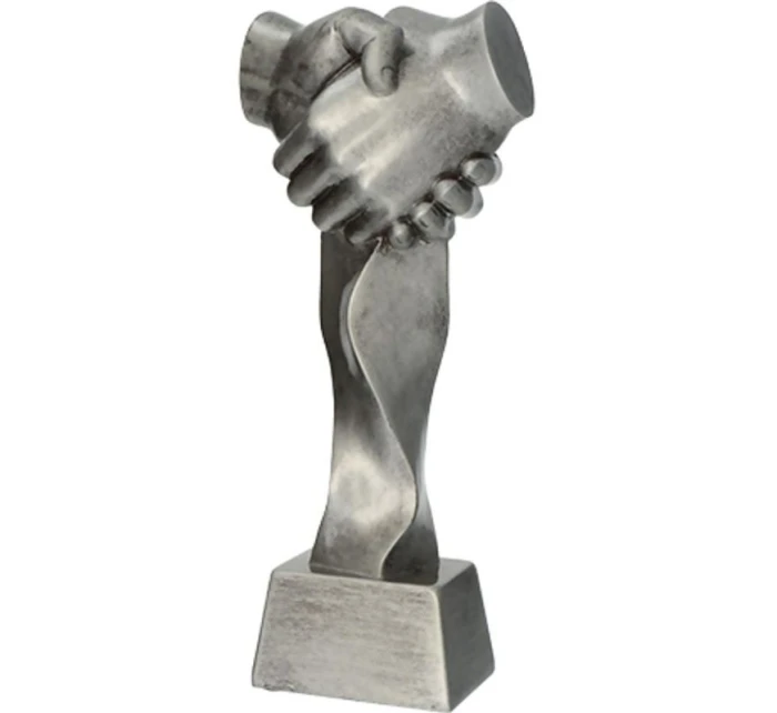 Odlévaná figurka - podání ruky Odlévaná figurka - podání ruky