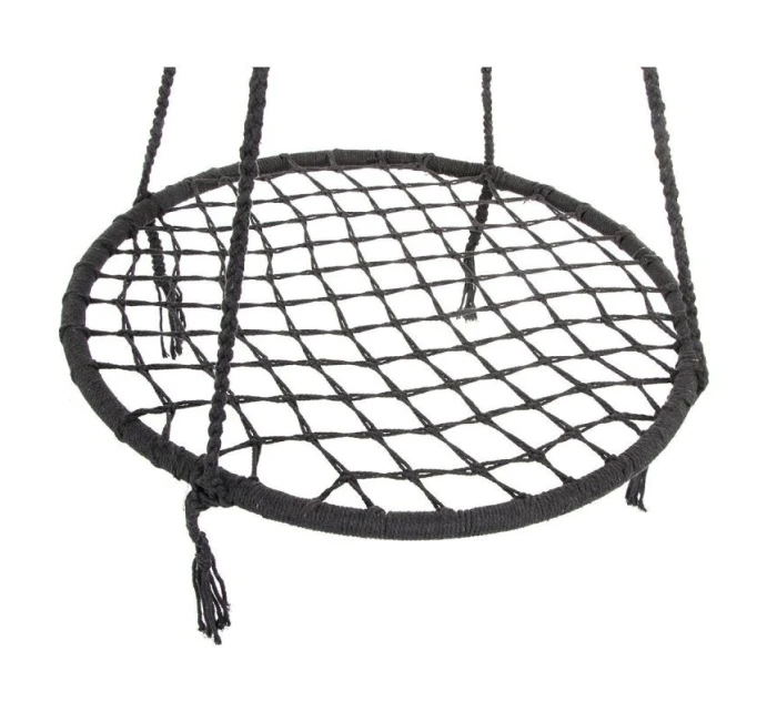 ZAHRADNÍ HOUPACÍ SÍŤ ČAPÍ HNÍZDO 80CM ŠEDÁ