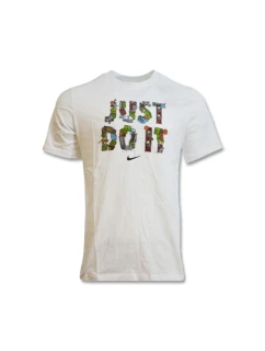 Pánské basketbalové tričko Nike Seasonal 'Just do it' White - DD0801-100