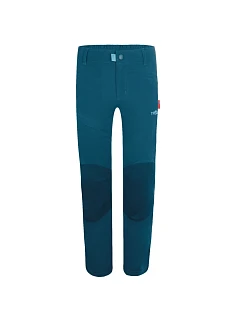 Chlapecké/dívčí trekové kalhoty Trollkids Kids Hammerfest Pants PRO Slim Fit petrol (857-156)