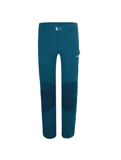 Chlapecké/dívčí trekové kalhoty Trollkids Kids Hammerfest Pants PRO Slim Fit petrol (857-156)