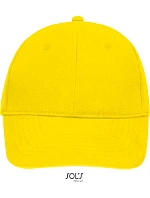 SOL'S Buffalo 6 panelová baseballová kšiltovka 25.8100 yellow SOL'S Buffalo 6 panelová baseballová kšiltovka 25.8100 yellow