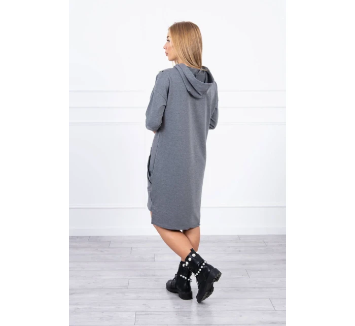 Neomezené grafitové šaty Neomezené grafitové šaty