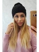 Fleecová čepice Stefania K278 černá