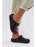 Dámské pantofle Chodaki pěnové Big Star TT274A084 Černé