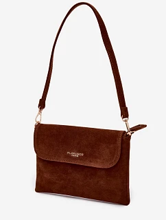 Malá Kabelka Z Eko Semiše Camel model 22111530 - Flora&Co