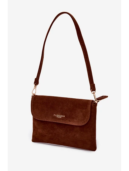 Malá Kabelka Z Eko Semiše Camel model 22111530 - Flora&Co