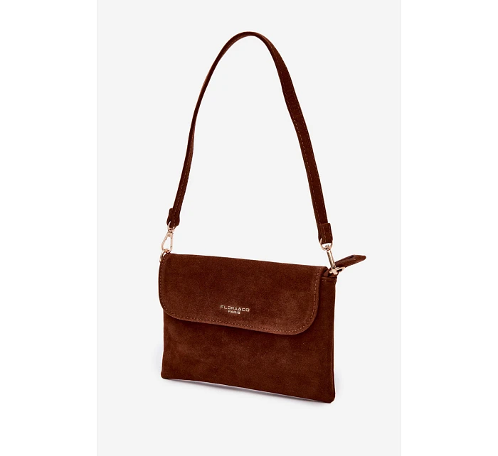 Malá Kabelka Z Eko Semiše Camel model 22111530 - Flora&Co