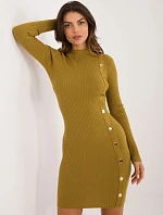 Šaty AT SK 2345 2.32 olivově zelená