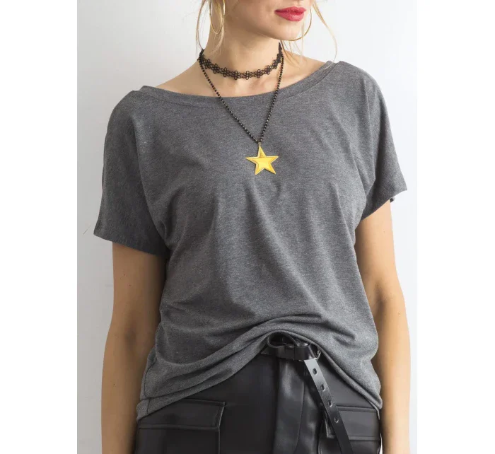 Tričko RV TS 4662.37P tmavě šedá