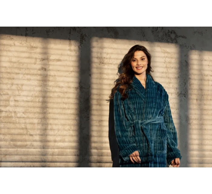 Župan One And model 20737706 Long Turquoise - Momenti Per Me