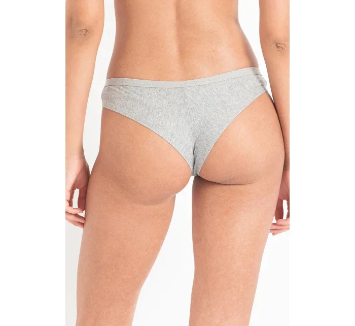 Dámské brazilské kalhotky 2 pack 163337 1A223 - 00948 - Šedá - Emporio Armani