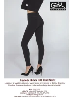 Dámské legíny SKINNY HOT HIGH WAIST-3XL