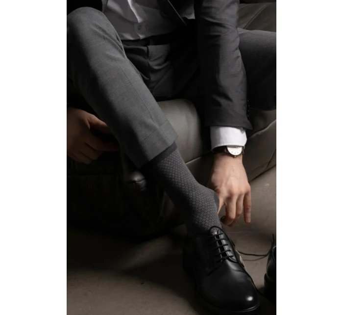 PÁNSKÉ PONOŽKY STEVEN 011- 01,02