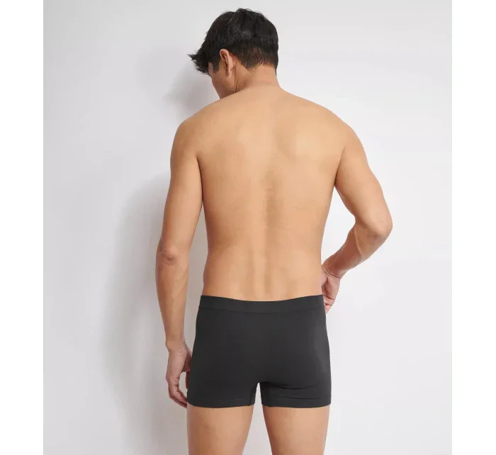Pánské boxerky GO Smooth Short 2P - BLACK - černé 0004 - SLOGGI Pánské boxerky GO Smooth Short 2P - BLACK - černé 0004 - SLOGGI