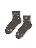 Dámské zimní netlačící ponožky Steven art.099 Vzor 35-40