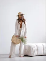 Béžový dámský oblek se model 19673956 - Moon Béžový dámský oblek se model 19673956 - Moon