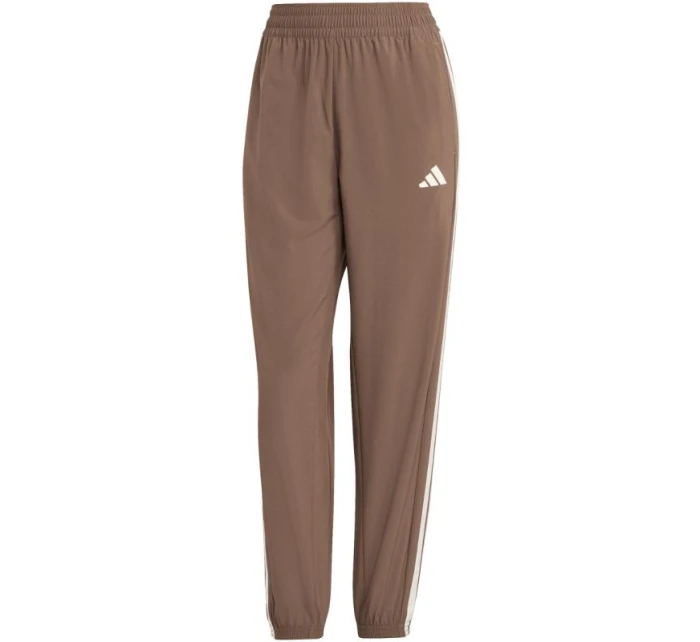 Dámské kalhoty Train Essentials 3Stripes Woven brown model 21738012 dámské - ADIDAS Dámské kalhoty Train Essentials 3Stripes Woven brown model 21738012 dámské - ADIDAS