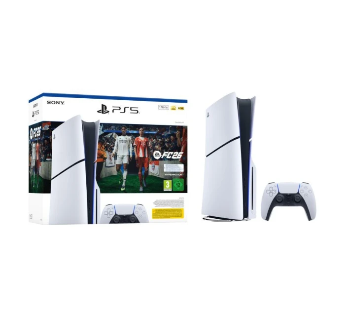 Sony PlayStation 5 Slim Disc Edition 1 TB + EA Sports FC 26 Sony PlayStation 5 Slim Disc Edition 1 TB + EA Sports FC 26