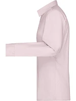 JN 677 Popelínová halenka s dlouhým rukávem model 22436629 light pink - Daiber JN 677 Popelínová halenka s dlouhým rukávem model 22436629 light pink - Daiber